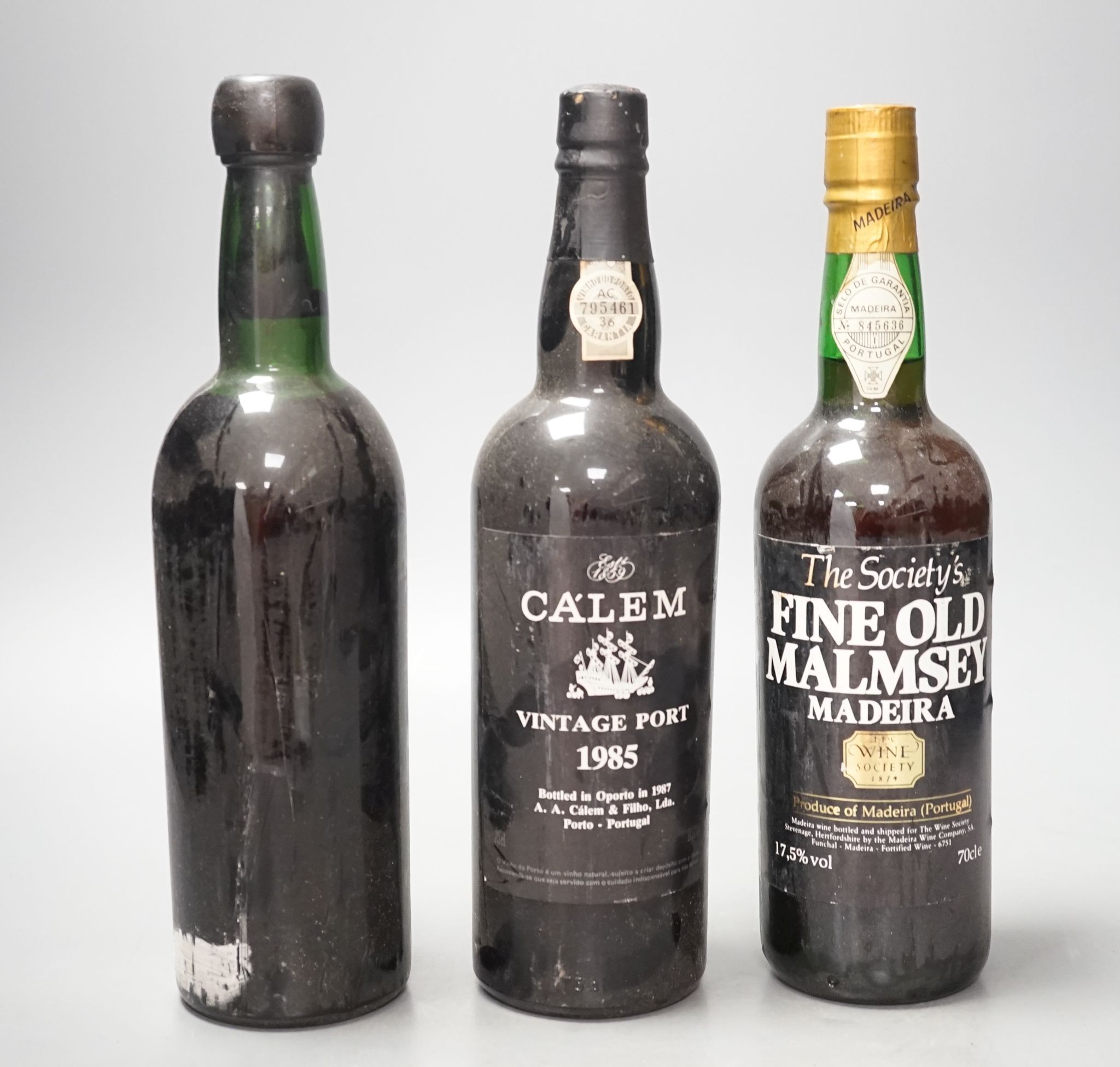 Ten bottles of mixed Port including Boa Vista, 1962 and Quinta do Noval, 1966 and a bottle of Madeira